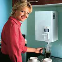 Clage Komfortables Übertisch-Kochendwassergerät