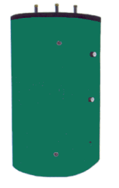 Forster - Kombi - Pufferspeicher KSiS 410/90, KSiS 630/120, KSiS 600/150, KSiS 880/120, KSiS 850/150, KSiS 1380/120.  in stehender Ausf�hrung, w�rmeschutzisoliert mit integriertem Edelstahl - Brauchwasserspeicher