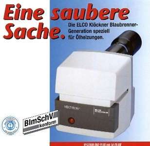 Elco Geblse lbrenner Gasbrenner Zweistoffbrenner Vectron L, Blue, Eco,  Industriebrenner, EK