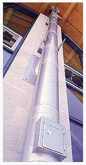 Doppelwandiger Edelstahl-Schornstein 6 meter ab 369,- Euro eka edelstahlkamin Bild Preisliste und Rabattliste fr einwandige, doppelwandige, flexible und starre Edelstahlschornsteine, Edelstahlkamin, Stahlkamin, Ofenrohre, Schornsteine, Kaminsysteme, Ofenrohre fr Schacht-Montage, Aussenwandmontage und Innenmontage, Schornsteinsystem complex D, Wanddicke 0,6 mm, Isolierdicke 25 mm, Isolierdicke 50 mm, Abluftanlagen, Brandschutzelemente und Wanddurchfhrungen, Double wall chimney system complex D, Wall thickness 0,6 mm, Insulation 25 mm, Insulation 50 mm, wall execution, fire protection element, Liste de prix Chemines double parois complex D, Paroi 0,6, Isolation thermique 25 mm, Isolation thermique 50 mm, element protection incendie Travse de paroi passage murale, Listino Prezzi Canne fumarie doppia parete complex D, Spessore 0,6 mm, Isolazione 25 mm, Isolazione 50 mm, Faldale antincendio passaggio per parete, Einwandiges Schornsteinsystem complex E, Starres Edelstahlsystem, Flexible Edelstahlsysteme, Zubehr, Doppelrohrsystem mit Wanddicke 0,6 mm, Einwandiges Schornsteinsystemmit Wanddicke 1,0 mm, Flexibles Edelstahl- System doppellagig (innen glatt) und einlagig, L90 / L30 Schachtsystem, ekalithe mineralisches Leichtbausystem, Kunststoff-Abgassystem, Kaminabdeckungen aus Edelstahl und Kupfer, Hosenstcke, Luft-Abgas-System, Price list Single wall system, complex E, Wall thickness 0,6 mm, Rigid stainless steel system, Fexible liners, acessoires, Double tube system (LAS), Liste de prix Suisse Systme d`vacuation simple parois complexe E, Paroi 0,6 mm, systmes fixes en acier inoxydable, systmes flexibles en acier inoxydable, accessoires, Systme double tubage (LAS), Listino Prezzi monoparete complex E, spessore 0,6 mm, inox rigido, tubo flessibile, acessori, sistema tubo doppio (LAS), konzentrische Verbindungsleitung innen, und auen, einwandige Systemabgasleitung Material Edelstahl, Schachtsysteme einwandiger Schornstein fu, Systemabgasanlage aus Edelstahl fr die Sanierung bestehender  Hausschornsteine, Verbindungsleitungen Be- und Entlftung, Brennstoff l, Gas und Festbrennstoffe, ew - titan einwandiger Schornstein fr die Sanierung bestehender Hausschornsteine, berdruck und feuchteunempfindlich fr einwandige, druckdichte Systemabgasleitung aus Edelstahl fr Brennwertfeuersttten, Brennstoff l, Gas und Biomasse, flexible und druckdichte Systemabgasanlage aus Edelstahl, Unterdruck, flexibel fr Einwandige, flexible Systemabgasanlage aus Edelstahl, Doppelrohr fr Konzentrische Systemabgasanlage aus Edelstahl fr Feuersttten in raumluftunabhngiger Betriebsweise fr Einfach- und Mehrfachbelegung, Doppelrohr - innen Edelstahl / auen Edelstahl fr Konzentrische Systemabgasleitung aus Edelstahl fr Feuersttten in raumluftunabhngiger Betriebsweise, Mineralischer Wrmedmmung, Dmmdicke 25mm, 32,5mm oder 50mm, hoch tempera-turbestndig bis zu einer Temperatur von 1000C geprft. Einsatzgebiete Wohnungsbau, Gewerbebau, auen und innen gebaute Anlagen, freistehende Schornsteinanlagen, Grosanierung, Industrieanlagen, Abluftanlagen, Verbindungsleitungen, Lufterhitzer, Trocknungsanlagen, Backfen, Abgasanlagen fr offene Kamine, geschlossene Kamine, Kaminfen, Kachelfen, Heizeinstze, Kaminkassetten, dw - fu Unterdruck, feuchteunempfindlich Doppelwandige Systemabgasanlage aus Edelstahl fr alle Regelfeuersttten im Unterdruckbetrieb, in trockener oder feuchter Betriebsweise, berdruck, feuchteunempfindlich Doppelwandige, druckdichte Systemabgasleitung aus Edestahl fr Brennwertfeuersttten im Unter- und berdruck fr feuchte Betriebsweise, fr den Einsatzbereich im Wohn- und Sichtbereich fr frei im Raum stehende Kaminfen. nach DIN 1298, Feuerungsart Festbrennstoffe, Einsatztemperatur = 400 C, Material Stahlblech, Wandstrke 2,0 mm, Schweinaht WIG ohne Zusatz, Farben schwarz, gussgrau, silber anthrazit, metallic uvm. Pellet - Verbindungsleitung Edelstahl 1.4404, Verbindungsleitung aus Edelstahl 1.4404 mit Muffe-Sicke Steckverbindung und innenliegender Dichtung fr den Einsatz im Wohn- und Sichtbereich fr frei im Raum stehende Kaminfen nach DIN 1298, Feuerungsart Pellets, Einsatztemperatur = 200 C, Material Edelstahl 1.4404 Oberflche schwarz lackiert / Edelstahl poliert, Wandstrke 0,4 mm, von eka als Sonderanfertigungen erhltlich in allen RAL Farben lackiert, in Kupfer, gebrsteter oder polierter Edelstahl 