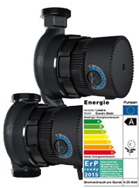 Lowara Ecocirc Hocheffizienz Energiespar Heizkreispumpe ab 104,- Euro Heizungs-Umwlzpumpe Ecocirc E4vario+ 25-4/180, 25/130 diese Energiespar- Heizungspumpen haben einem extrem niedrigen Stromverbrauch von nur 4 - 23 watt/h von Xylem Watersystems