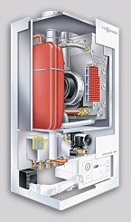 Viessmann Vitodens 100  Das Gas-Wandger�t f�r raumluftabh�ngigen und raumluftunabh�ngigen Betrieb von Heidi Heizung