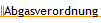 Abgasverordnung
